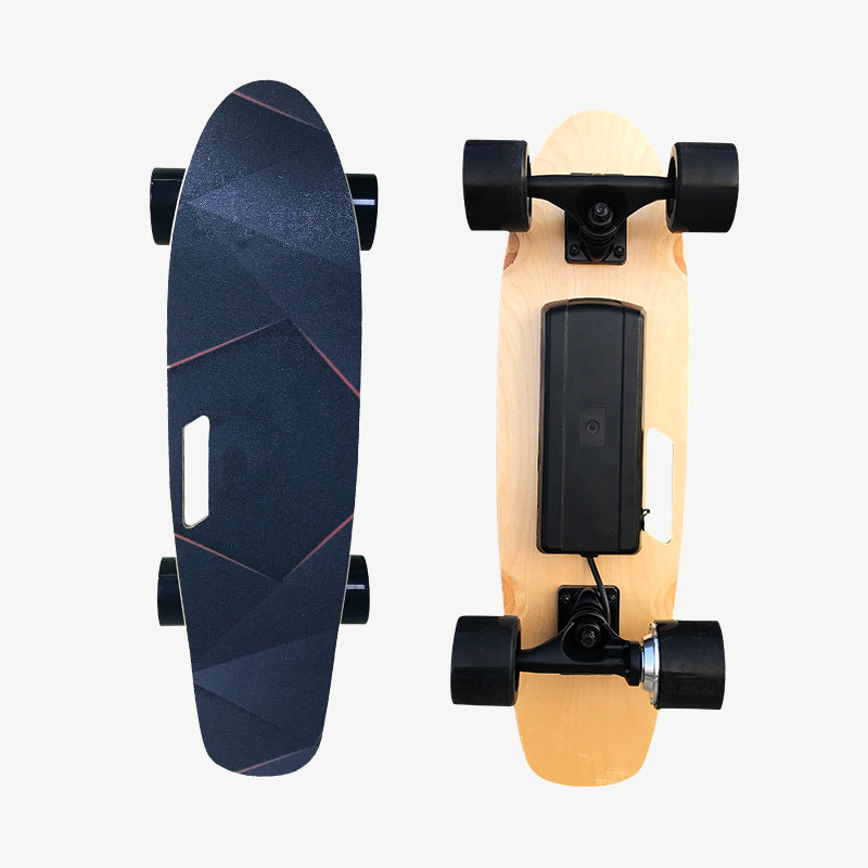 Electric Skateboard 4 Wheel Mini Fish Board Electric Skateboard Skate Board