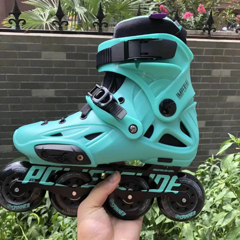 100% Powerslide Imperial Inline Skates Professional Slalom Inline Skates