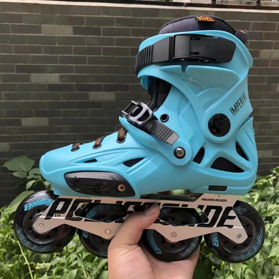 100% Powerslide Imperial Inline Skates Professional Slalom Inline Skates