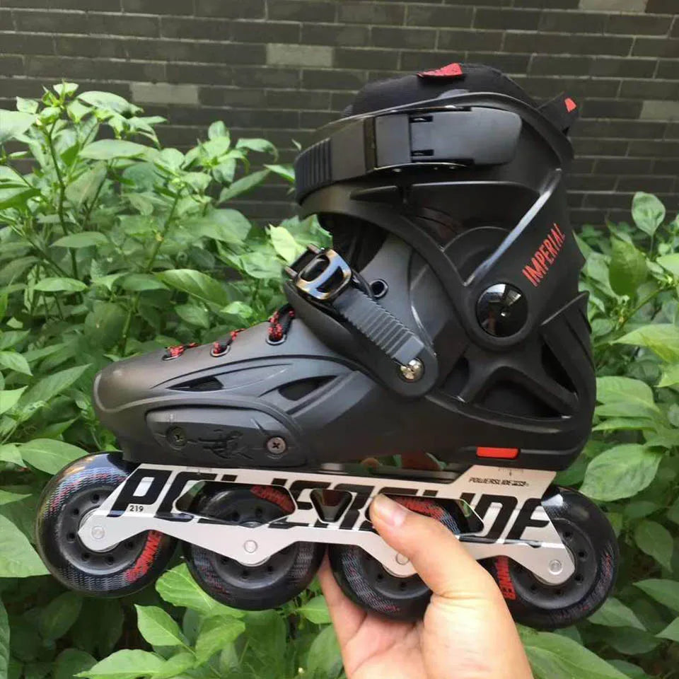 100% Powerslide Imperial Inline Skates Professional Slalom Inline Skates